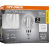 imageSylvania A15 Clear Globe LED White Filament Bulb 75W Dimmable 750 LMS Medium Base 2700K Soft White  2 Pack 42247Soft White 2700k