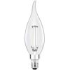 imageSylvania A15 Clear Globe LED White Filament Bulb 75W Dimmable 750 LMS Medium Base 2700K Soft White  2 Pack 42247Soft White 2700k