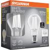 imageSylvania A15 Clear Globe LED White Filament Bulb 75W Dimmable 750 LMS Medium Base 2700K Soft White  2 Pack 42247Soft White 2700k