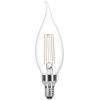 imageSylvania A15 Clear Globe LED White Filament Bulb 75W Dimmable 750 LMS Medium Base 2700K Soft White  2 Pack 42247Soft White 2700k