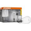 imageSylvania A15 Clear Globe LED White Filament Bulb 75W Dimmable 750 LMS Medium Base 2700K Soft White  2 Pack 42247Soft White 2700k