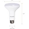 imageSylvania ECO LED PAR38 Light Bulb 90W  14W 7 Year NonDimmable 1000 Lumens Clear 4000K Cool White  2 Pack 41106Cool White 4000k