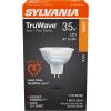 imageSylvania LED TruWave Natural Series MR16 Light Bulb 35W Equivalent Efficient 6W GU53 BiPin Base Dimmable 3000K White  1 Pack 40928Daylight