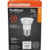imageSylvania LED TruWave Natural Series PAR16 Light Bulb 50W Equivalent Efficient 6W Medium Base Dimmable 3000K White  1 Pack 409301 Count Pack of 1