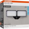 imageSylvania Motion Sensor Solar Security Light Solar Panel 1800 LMS Wet Rated Batteries Included 5000K Daylight  1 Pack 6647214W Dusk to Dawn