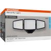 imageSylvania Motion Sensor Solar Security Light Solar Panel 1800 LMS Wet Rated Batteries Included 5000K Daylight  1 Pack 6647215W Standard