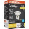 imageSylvania TruWave PAR16 LED Light Bulb 50W  6W GU10 BiPin Base Dimmable 3000K White  1 Pack 409321 Count Pack of 1