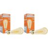 imageSylvania WiFi LED Smart ST19 Light Bulb 5W Efficient with Filament for AlexaGoogle Assistant Energy Star Clear 2700K Soft White  1 Pack 75799Amber