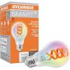imageSylvania WiFi LED Smart ST19 Light Bulb 5W Efficient with Filament for AlexaGoogle Assistant Energy Star Clear 2700K Soft White  1 Pack 75799Full Color