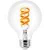 imageSylvania WiFi LED Smart ST19 Light Bulb 5W Efficient with Filament for AlexaGoogle Assistant Energy Star Clear 2700K Soft White  1 Pack 75799Full Color