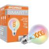 imageSylvania WiFi LED Smart ST19 Light Bulb 5W Efficient with Filament for AlexaGoogle Assistant Energy Star Clear 2700K Soft White  1 Pack 75799Full Color