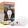 imageSYLVANIA Dusk to Dawn A21 LED Light Bulb with Auto OnOff Light Sensor 100W13W 1500 Lumens 5000K Daylight  6 Pack 41293Soft White