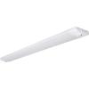 imageSYLVANIA LED 4ft Wrap Flush Mount Utility Light Fixture 48W Cool White  1 Pack 60843