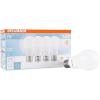 imageSYLVANIA LED A19 Light Bulb 75W Equivalent Efficient 12W Frosted Finish 1100 Lumens Bright White  4 Pack 78099Bright White
