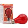 imageSYLVANIA LED Green Glass Filament A19 Light Bulb Efficient 45W 40W Equivalent Dimmable E26 Medium Base  1 Pack 40303Red