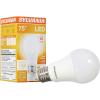 imageSYLVANIA LED Light Bulb 75W Equivalent A19 Efficient 12W Medium Base Frosted Finish 1100 Lumens Daylight  1 Pack 79293Soft White