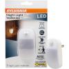 imageSYLVANIA LED Mini Automatic PlugIn Night Light with Sensor Motion Activated Dusk to Dawn Warm White PlugIn Type  1 Pack 64988Soft White 2700K