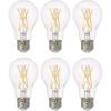 imageSYLVANIA LED TruWave Natural Series A19 Light Bulb 60W Equivalent Efficient 8W Dimmable Medium Base 800 Lumens Clear 2700K Soft White40804 Daylight 16 Count Pack of 1Soft White