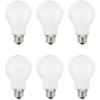 imageSYLVANIA LED TruWave Natural Series A21 Light Bulb 100W Equivalent Efficient 13W Medium Base Dimmable Frosted 2700K Soft White  6 Pack 40810Soft White