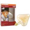 imageSYLVANIA LED Vintage Heart Shaped Light Bulb 2175K Amber Glow 1 pack