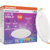 imageSylvania 6quot Recessed Lighting Slim Microdisk with LightSHIELD Technology Germicidal 16W100W 800 Lumens 5 CCT Color Select 2700K  3000K  3500K  4000K  5000K Dimmable White 75750