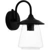 imageSylvania IndoorOutdoor Wall Lights Dusk to Dawn with Photocell Hardwired Wet Rated MetalGlass Black Finish Accessories Included  2 Pack 66972