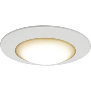 imageLEDVANCE 16W LED Light Disk 5 CCT 27003000350040005000K Dimmable 1200 LMS 90 CRI Wet Rated Frosted Finish  1 Pack 6244715W