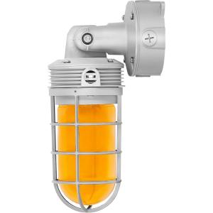 imageLEDVANCE Jelly Jar LED Luminaire 1020W Selectable 120347V 80 CRI 3 CCT Select 300040005000K Adjustable Mounting Dimmable GrayClear Lens  1 Pack 62448Yellow Lens Accessory Lens