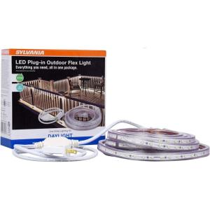 imageSYLVANIA 75621 LED Strip Lights Outdoor  Starter Kit 16ft3000K6500k