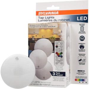 imageSYLVANIA LED Mini Automatic PlugIn Night Light with Sensor Motion Activated Dusk to Dawn Warm White PlugIn Type  1 Pack 64988RGBW