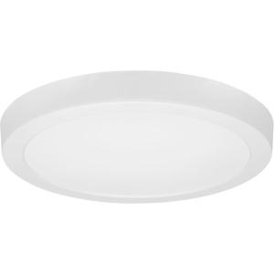 imageSylvania 12quot Flush Mount LED Fixture 24W 5 Color Select 2700K  5000K 90 CRI 1600 LMS Hardwired White  1 Pack 66462White