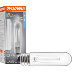 imageSylvania A15 Clear Globe LED White Filament Bulb 75W Dimmable 750 LMS Medium Base 2700K Soft White  2 Pack 42247Daylight 5000k