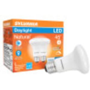 imageSylvania LED TruWave Natural Series R20 Light Bulb 50W Equivalent Efficient 5W Dimmable Frosted 3000K Neutral White  2 Pack 40789Daylight