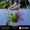imageLEDVANCE Full Spectrum Gooseneck LED Indoor Plant Grow Light 9W Dimmable 3000K with Smart Control and 3 USB Power Cord  1 Pack 62567
