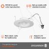 imageSYLVANIA 5quot6quot RT Recessed LED Downlight with Trim 14W 5 CCT Select 2700K  3000K  3500K  4000K  5000K Dimmable 1200 Lumens 2700K Soft White  4 Pack 40638Soft White