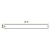 imageSylvania 4ft UltraLED Wrap Light Luminaire 48W 5500 LMS Linkable 4000K Frosted Finish UL Damp Rated  1 Pack 65539