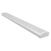 imageSylvania 4ft UltraLED Wrap Light Luminaire 48W 5500 LMS Linkable 4000K Frosted Finish UL Damp Rated  1 Pack 65539