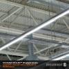 imageSylvania 4ft UltraLED Wrap Light Luminaire 48W 5500 LMS Linkable 4000K Frosted Finish UL Damp Rated  1 Pack 65539