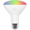 imageSylvania 5 Color LED Light Bulb RedBlueGreenYellowWhite RGBW 8W BR30 E26 Medium Base 2700K5000K  1 Pack 42637