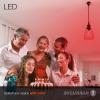 imageSylvania LED Red Glass Filament A19 Light Bulb Efficient 45W 40W Equivalent Dimmable E26 Medium Base  6 Pack 41740Red