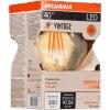 imageSYLVANIA LED Vintage G25 40W Equivalent Efficient 45W E26 Medium Base Dimmable 2175K Amber Glow Light Bulb 1 pack