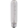imageSYLVANIA T10 Incandescent 25Watt Tubular Incandescent Bulb Medium Base 230 Lumens 100 CRI 2580K Clear 18491Clear