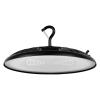 imageSylvania ValueLED UFO High Bay LED Luminaire 200W 22000 LMS 80 CRI 5000K Daylight Black 120V with 6 CordPlug UL Listed 6 Pack 67261