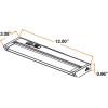 imageLEDVANCE 12 LED Undercabint Light 9W 3 CCT Select 270030004000K 80 CRI Linkable 600 LMS Accessories Included  1 Pack 624419W