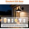 imageLEDVANCE Sylvania Dusk to Dawn Outdoor Barn Lights Farmhouse Wall Sconces with AntiRust Metal Black Exterior Lighting Fixtures for Entryways Porches Sheds Garages  2 Pack 673352 Pack Dusk to dawn Not Bulb