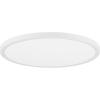 imageSylvania 12 Dual Selectable Slim Ceiling Light Fixture 18W20W24W 190020002400 LMS 5 Color Selectable 27003000  35004000  5000K Dimmable White Finish  1 Pack 67281