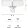 image:imageSylvania 18W Security LED Light with Motion Sensor Hardwired 2000 LMS Wet Rated 5000K Daylight  1 Pack 67424