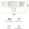 image:imageSylvania 23W Security LED Light with Motion Sensor Hardwired 3500 LMS Wet Rated 5000K Daylight  1 Pack 67425