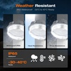 image:imageSylvania 40W Outdoor LED Barn Light 4200 LMS 50000 Hrs 80 CRI Dusk to Dawn with Photocell Wet Rated FCCCEC 5000K  1 Pack 679844000K  Bright White