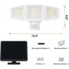 image:imageSylvania Motion Sensor Solar Security Light Solar Panel 1800 LMS Wet Rated Batteries Included 5000K Daylight  1 Pack 67700